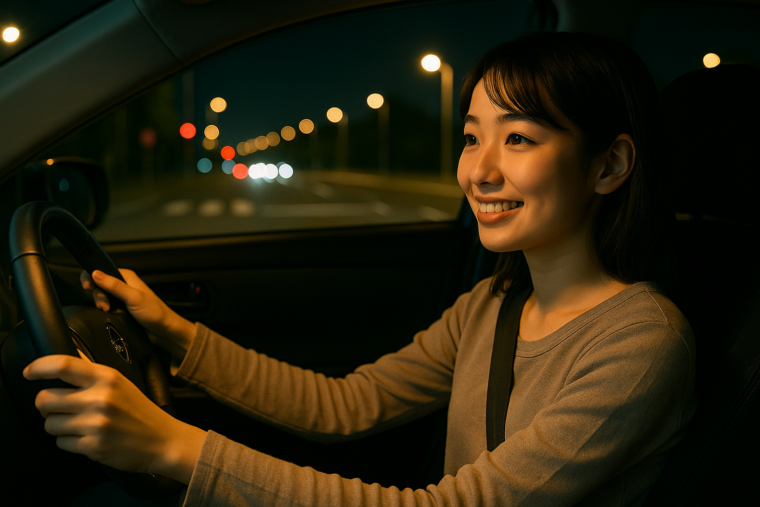 夜道の運転、みんな平気なの?