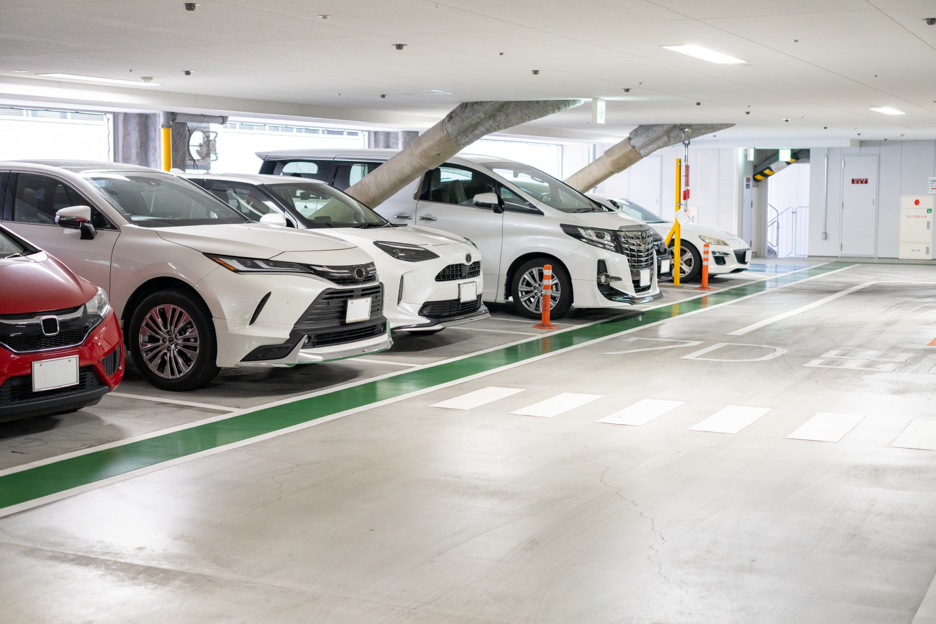 イオンモールで駐車練習