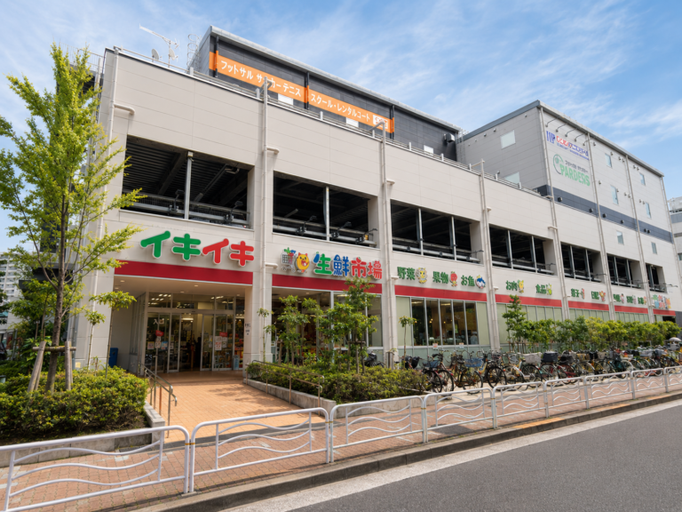 浦安から東陽町のイキイキ生鮮市場へ向かうペーパードライバー講習イメージ