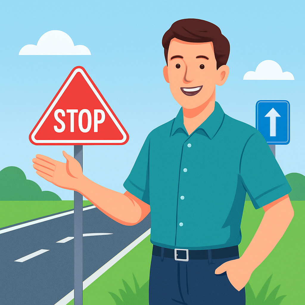 地域ごとの道路をインストラクターが解説するイメージ