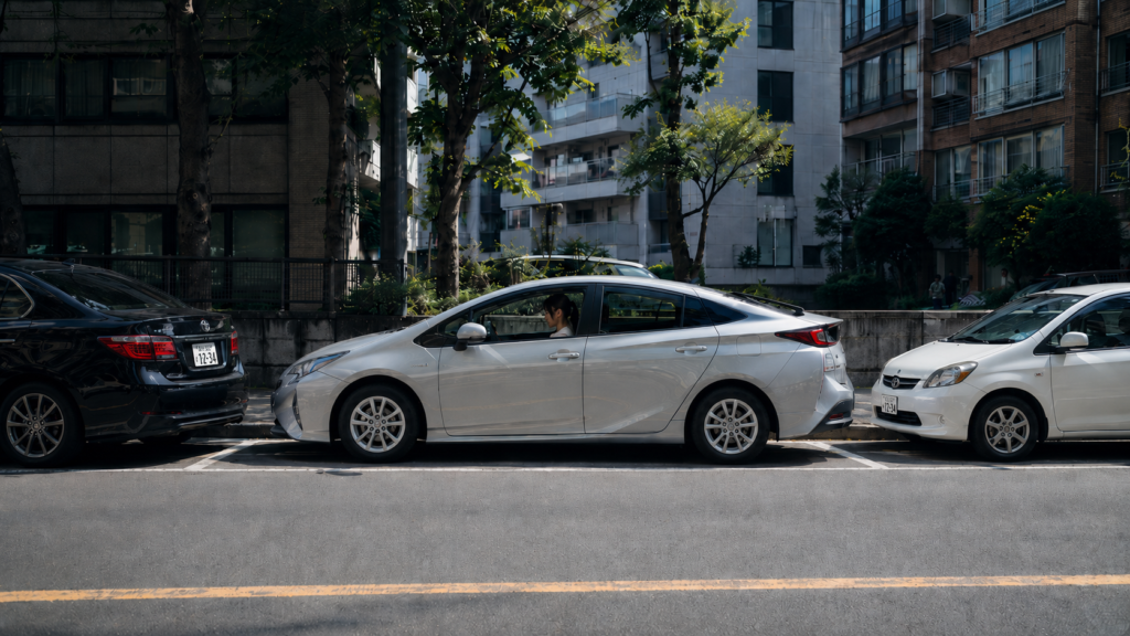 海外赴任前に縦列駐車を練習するペーパードライバー講習