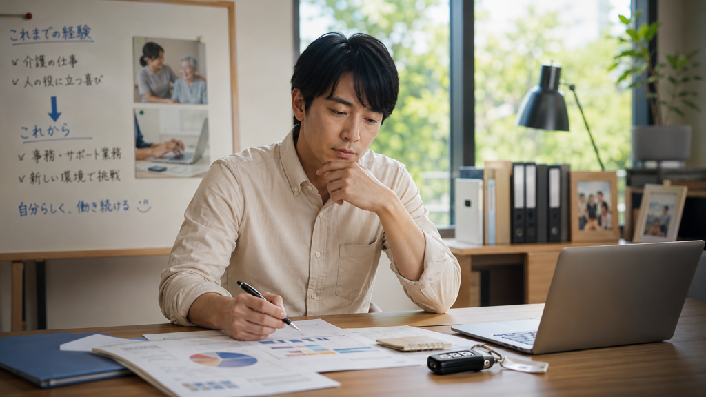 転職後に仕事で運転が必要になる場面を想定する講習