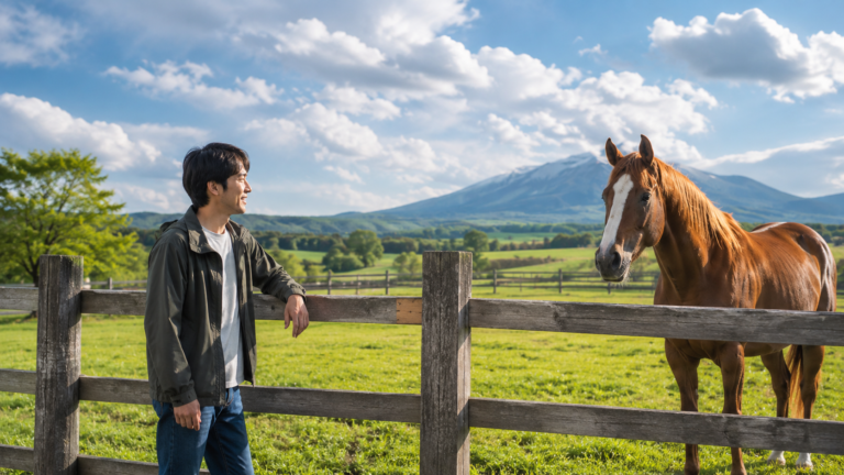 北海道で推しの馬に会いに行くため運転を再開するペーパードライバー講習