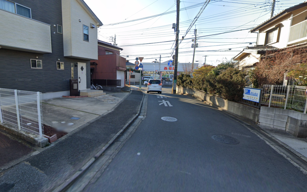 狭い道のイメージトレーニング