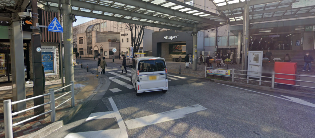 横断歩道の写真