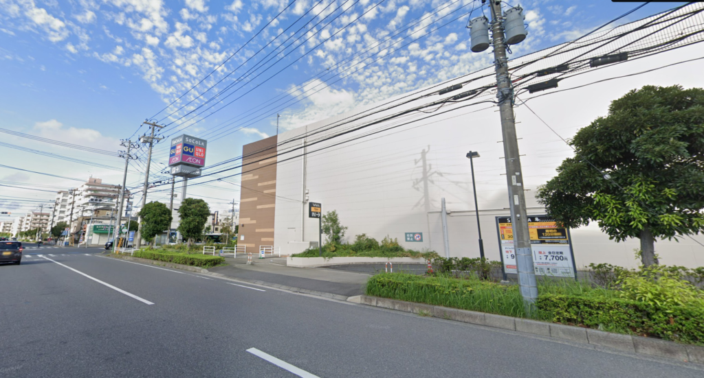 SOCOLA駐車場