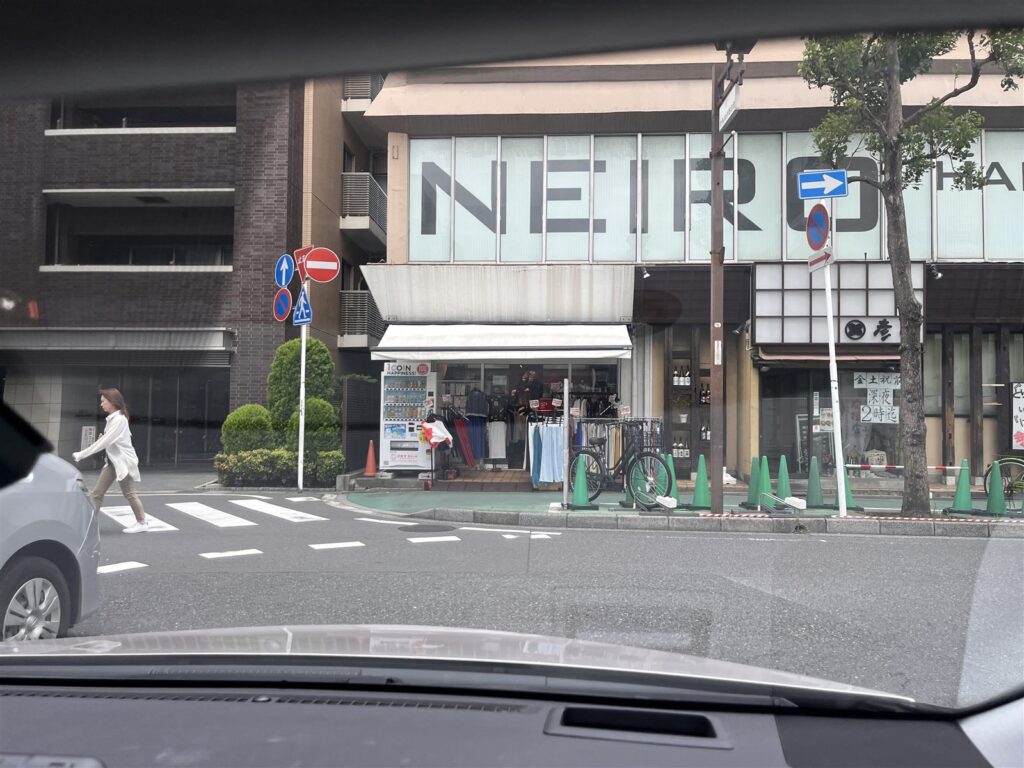 行徳駅北口ウエスタン付近の一方通行出口