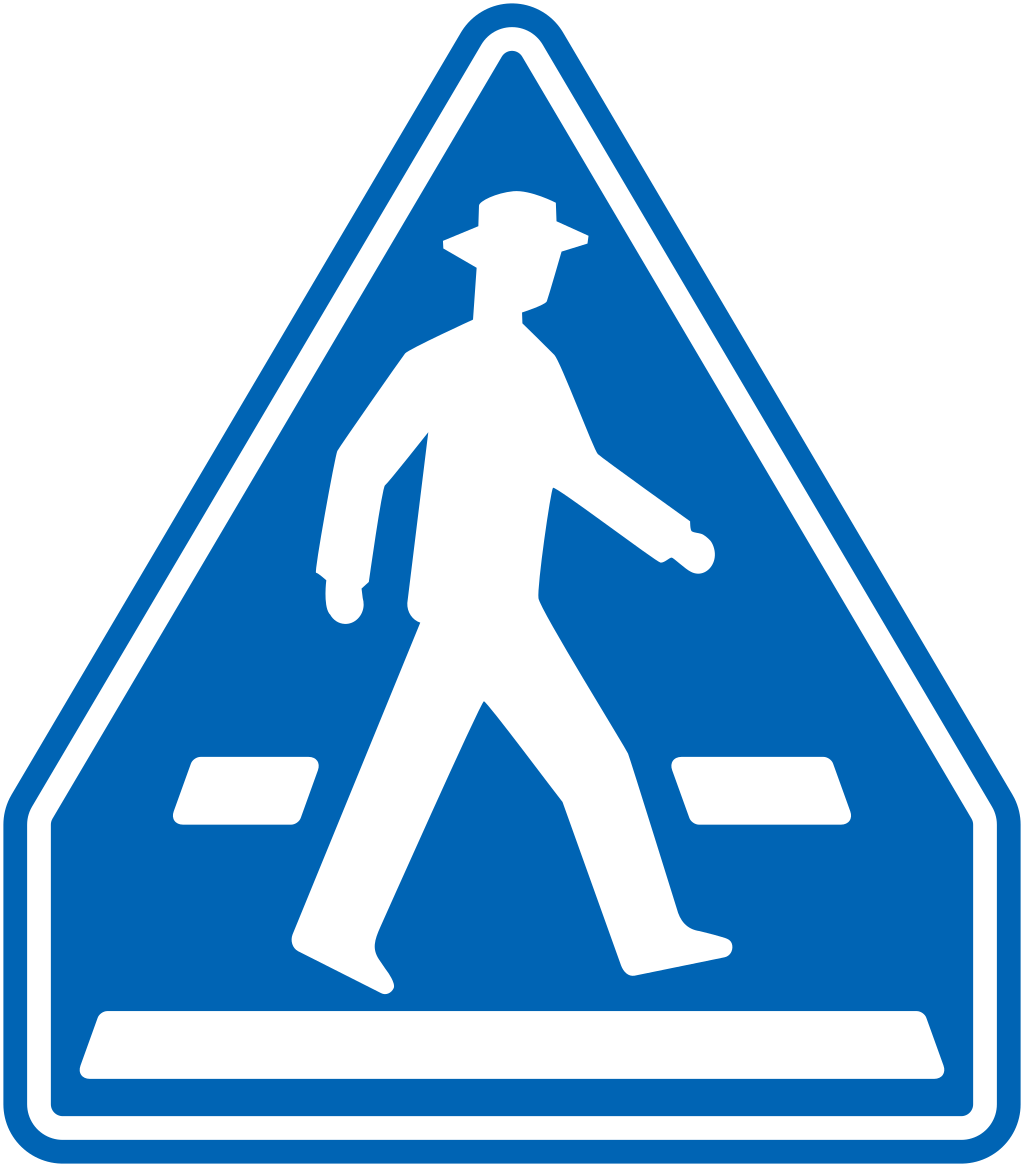 横断歩道標識