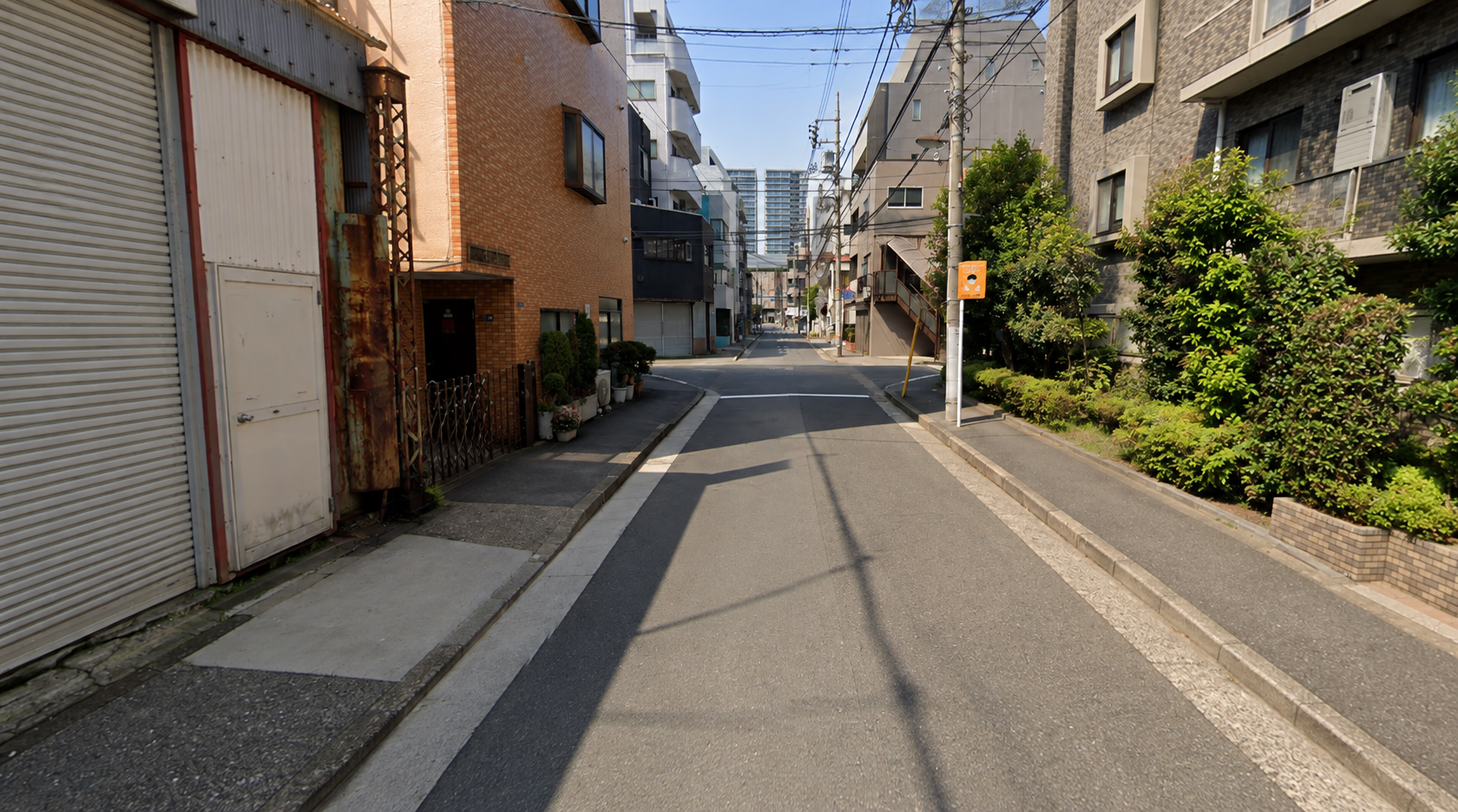 亀戸周辺の道路を繰り返し走行して上達を確認する様子