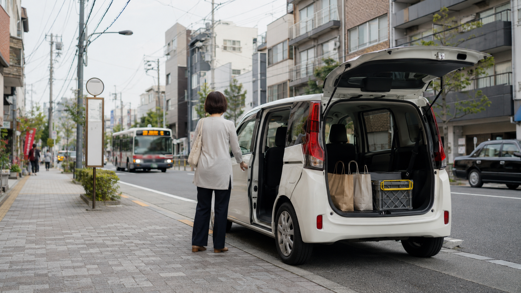家族のために運転を再開する浅草周辺のイメージ